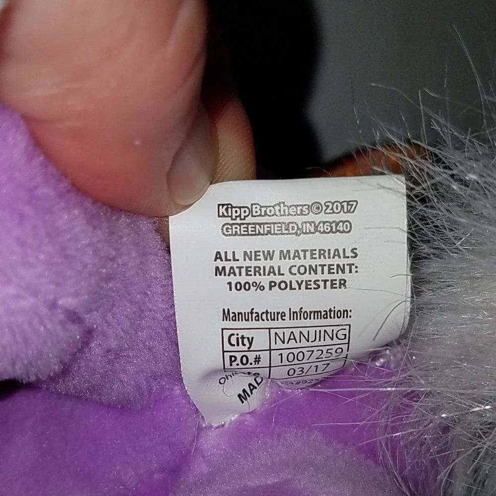 Magical Unicorn Pony Pegasus Purple Horse Horn Wings Plush Kipp Brothers 2017